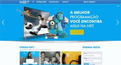 Desktop Screenshot of netangra.com.br